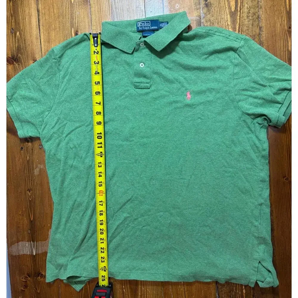 Polo Ralph Lauren Men’s XL Green Polo‎ Shirt Short Sleeve Pony Logo